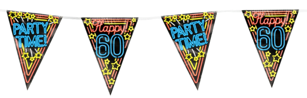 Paper Dreams Afzet lint 60 jaar Neon | 12mtr