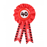 Rozet 40 years of traffic sign | per Unit