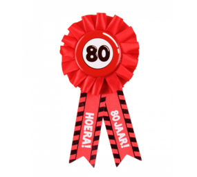 Paper Dreams Rozet 80 years of traffic sign | per Unit