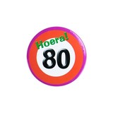 Paper Dreams Button Klein 80 years of traffic sign | per Unit