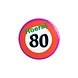 Paperdreams Button Klein 80 Jahre Verkehrszeichen | pro Einheit Paperdreams Button Klein 80 Jahre Verkehrszeichen | pro Einheit
