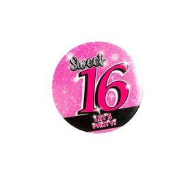 Paper Dreams Button klein Sweet 16 | per stuk Paper Dreams Button klein Sweet 16 | per stuk
