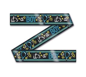 Afzet lint It's a Boy Neon | 12mtr Afzet lint It's a Boy Neon | 12mtr