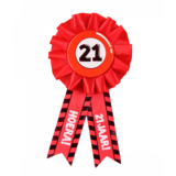 Paper Dreams Rozet 21 Jahre Verkehrszeichen | pro Einheit Paper Dreams Rozet 21 Jahre Verkehrszeichen | pro Einheit