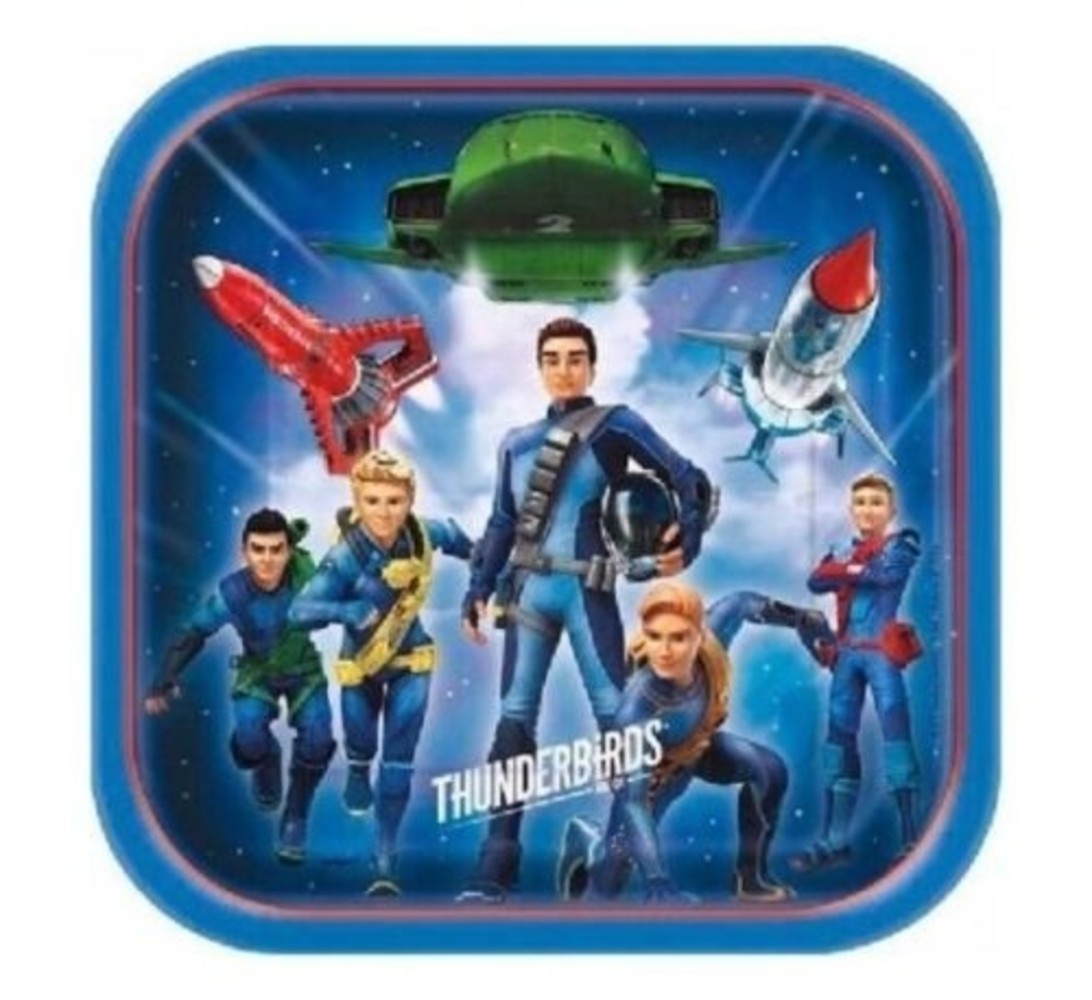 Borden Thunderbirds 23cm | 8 stuks Borden Thunderbirds 23cm | 8 stuks