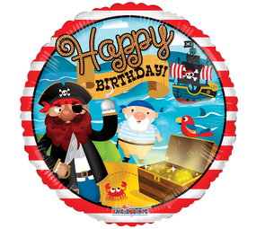 Heliumballon Pirat Alles Gute zum Geburtstag | 46 cm Heliumballon Pirat Alles Gute zum Geburtstag | 46 cm
