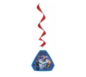 Hang decoration Swirls Thunderbirds | 3 pieces