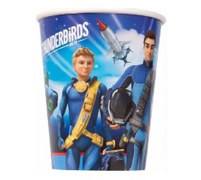 Bekers Thunderbirds 270 ml | 8 stuks Bekers Thunderbirds 270 ml | 8 stuks