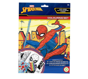 Ensemble de couleurs spiderman | 15 parties Ensemble de couleurs spiderman | 15 parties