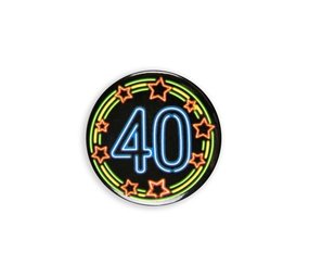 Paper Dreams Knopf 40 Jahre Neon | pro Einheit Paper Dreams Knopf 40 Jahre Neon | pro Einheit