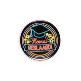 Paper Dreams Button Hurra erfolgreiches Neon | pro Einheit