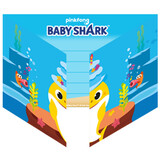 Invitations Baby Shark | 8 pieces Invitations Baby Shark | 8 pieces
