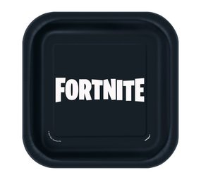 Unique Party Fortnite -Platten 18cm | 8 Stücke