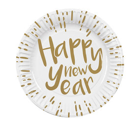 Plaques Bonne année 23cm | 10 morceaux Plaques Bonne année 23cm | 10 morceaux