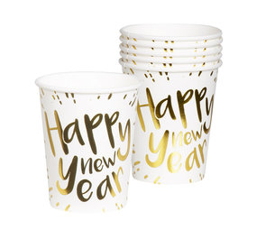 Cups Frohes neues Jahr 210ml | 10 Stück