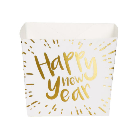 Happy New Year 400ml containers | 6 pieces Happy New Year 400ml containers | 6 pieces