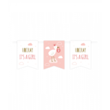 Paper Dreams Slinger Hooray it's a girl | 6 meter Paper Dreams Slinger Hooray it's a girl | 6 meter