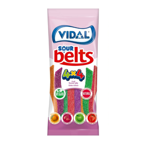 Vidal Sour Belts | 100gr bag