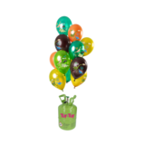 Tuf-Tuf Réservoir d'hélium avec 24 ballons Dinosaures Tuf-Tuf Réservoir d'hélium avec 24 ballons Dinosaures