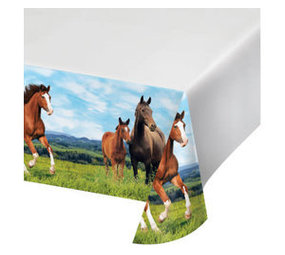 Creative Converting Pferd & Pony -Tischdecke 137x259cm