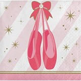 Creative Converting Twinkle Toes Napkins 25x25cm | 16 pieces Creative Converting Twinkle Toes Napkins 25x25cm | 16 pieces