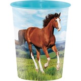 Creative Converting Paard & Pony traktatie beker 473ml | per stuk Creative Converting Paard & Pony traktatie beker 473ml | per stuk