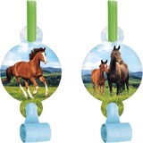 Creative Converting Paard & Pony roltongen | 8 stuks Creative Converting Paard & Pony roltongen | 8 stuks