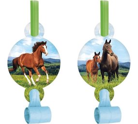 Creative Converting Paard & Pony roltongen | 8 stuks