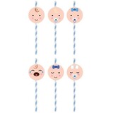 Henbrandt Straws Baby Boy | 6 pieces