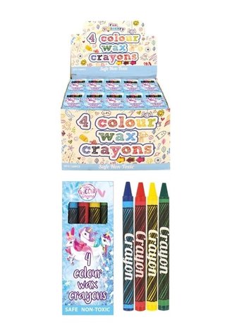 Henbrandt Unicorn wax crayons per box Henbrandt Unicorn wax crayons per box