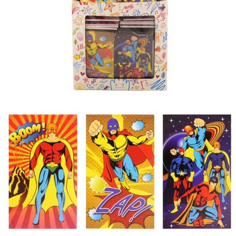 Henbrandt Superheroes Note booklet | per Unit Henbrandt Superheroes Note booklet | per Unit
