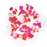 Folat Confetti hearts red/pink large | 14 grams