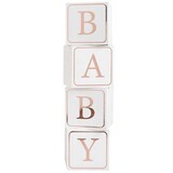 Hootyballoo Letter blocks Baby Rosé Gold | 4 pieces