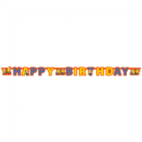 Amscan Letterlinger Minions Alles Gute zum Geburtstag Orange | 1,8 m