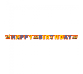 Amscan Letterlinger Minions Alles Gute zum Geburtstag Orange | 1,8 m