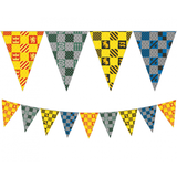Procos Party Harry Potter Hogwarts vlaggenlijn slinger 230cm | per stuk Procos Party Harry Potter Hogwarts vlaggenlijn slinger 230cm | per stuk