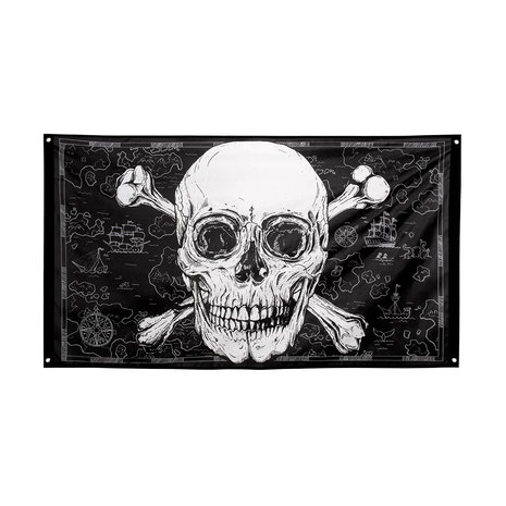 Boland Polyester Flag Pirate | 150 x 90cm Boland Polyester Flag Pirate | 150 x 90cm
