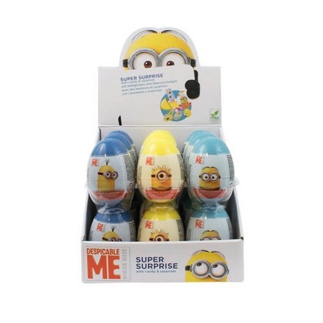 BIP Holland Surprise ei Minions met snoep - per stuk BIP Holland Surprise ei Minions met snoep - per stuk