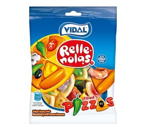 Vidal Pizza punten snoep | zakje van 100gr Vidal Pizza punten snoep | zakje van 100gr