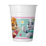 Procos Party Bekers Paw Patrol Skye en Everest | 8 stuks Procos Party Bekers Paw Patrol Skye en Everest | 8 stuks