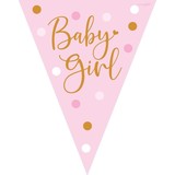Oaktree Slinger flag line baby girl dots | 3.90cm Oaktree Slinger flag line baby girl dots | 3.90cm
