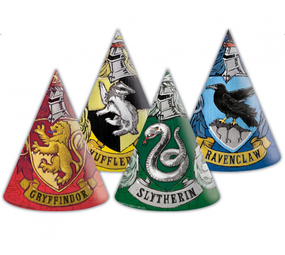 Procos Party Harry Potter Hogwarts hats | 6 pieces Procos Party Harry Potter Hogwarts hats | 6 pieces