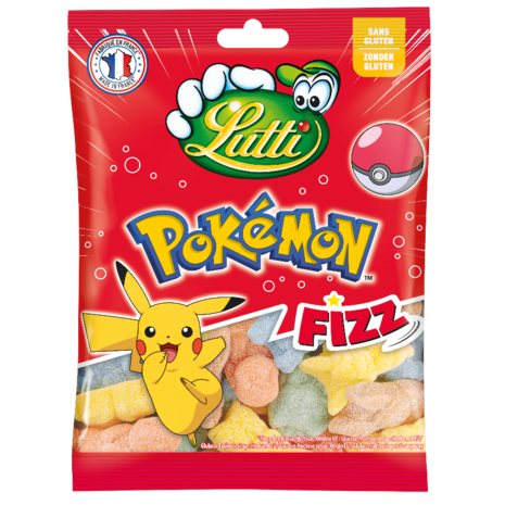 Lutti Pokémon Fizz | 180 grammes Lutti Pokémon Fizz | 180 grammes