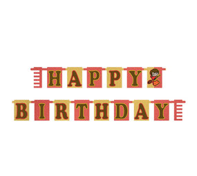 Amscan Guirlande de lettres cartoon Harry Potter | 1 pièces