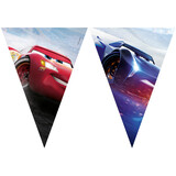 Procos Party Guirlande de drapeaux Cars Legends | 2,3 mètres