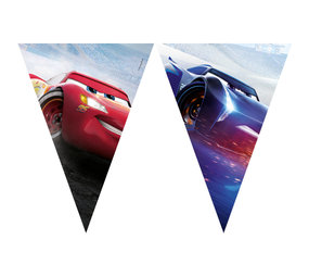 Procos Party Guirlande de drapeaux Cars Legends | 2,3 mètres