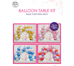 Globos Nordic Balloon arch table model DIY Globos Nordic Balloon arch table model DIY