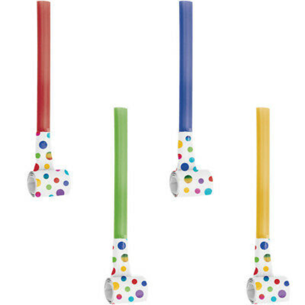 Creative Converting Roltongen Regenboog | 8 pieces