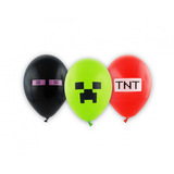 Godan Minecraftballons | 6 Stück Godan Minecraftballons | 6 Stück