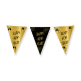 Paper Dreams Vlaggenlijn Slinger Happy New Year Classy | 10 meter Paper Dreams Vlaggenlijn Slinger Happy New Year Classy | 10 meter